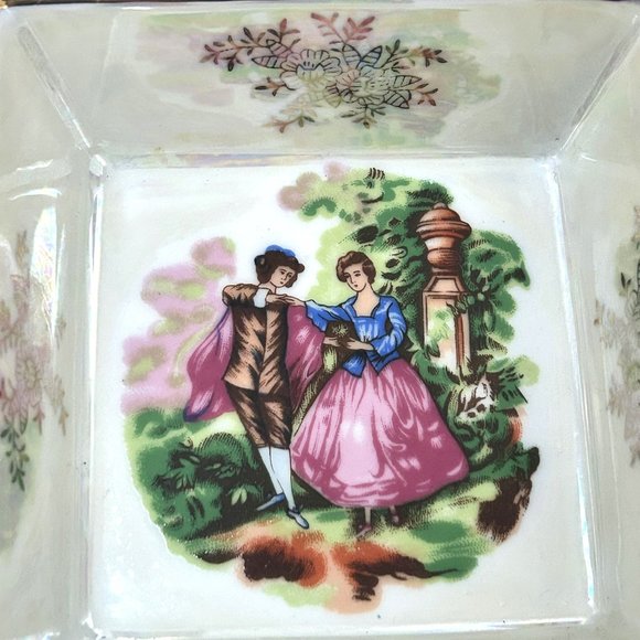 Empress by Mandil Japan Lusterware 5 pieces Porcelain Serving Dish Platt… - Picture 6 of 12